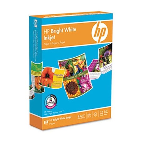 Hp Hewlett-Packard 203000 Inkjet Paper  White  Letter  500 Sheets 203000